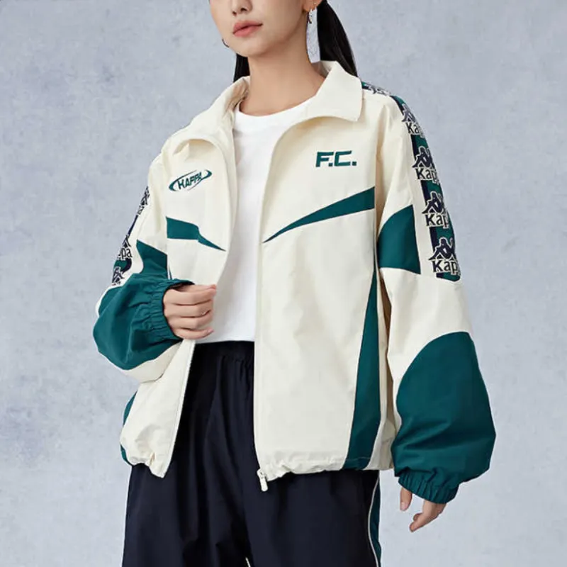 Kappa Jackets Coats Women's Birch White-2
