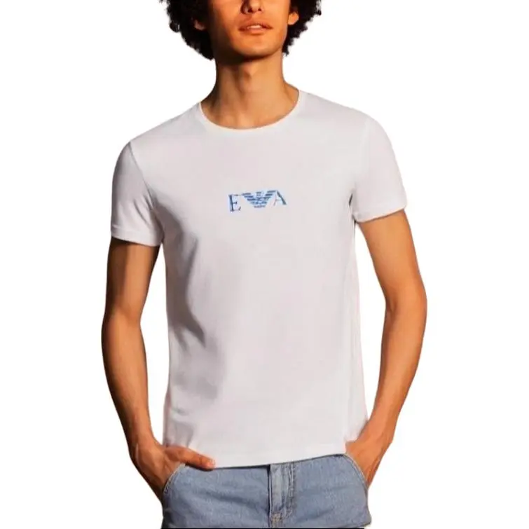 EMPORIO ARMANI T Shirts Men White-1