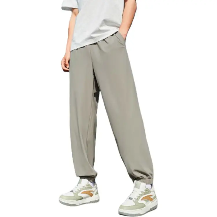 Anta Life Collection Knitted Sweatpants Men's Wander Gray-2