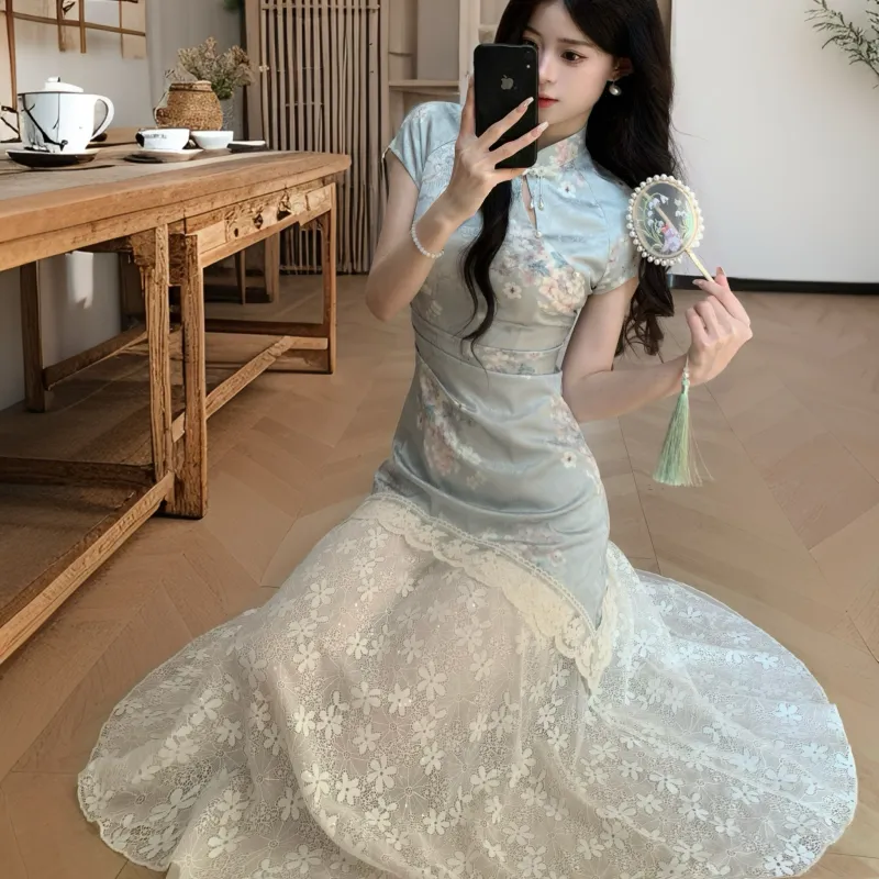 Blovelan Cheongsams Women's-9