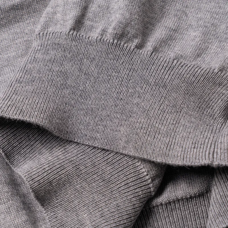 HUGO BOSS Logo Embroidered Crewneck Jumper-5