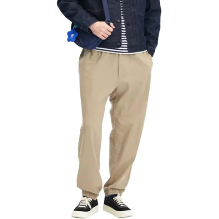 UNIQLO Casual Pants Unisex Dark Beige-5