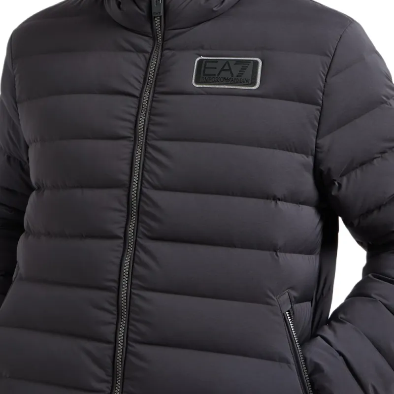 EMPORIO ARMANI EA7 Down Jacket Men's Black-4