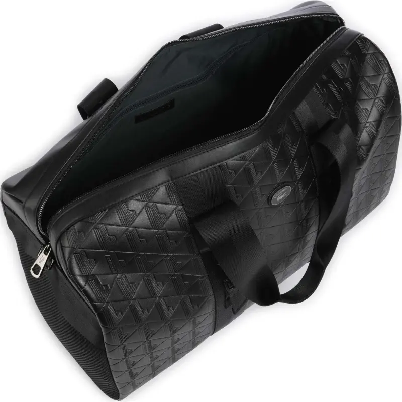 LACOSTE Synthetic Material Travel Bag Men's Black-3