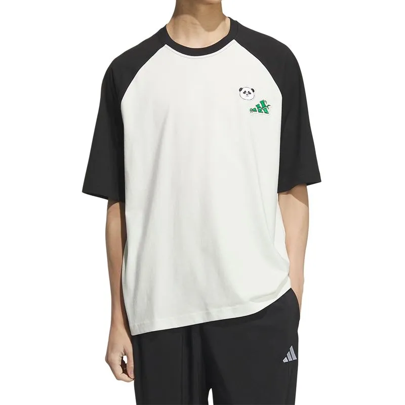 Adidas SS25 T Shirt Men's Black/White-1