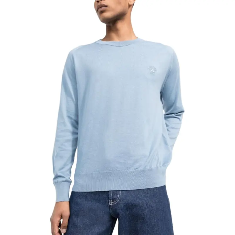 VERSACE Knitwear Men's Light Blue-1