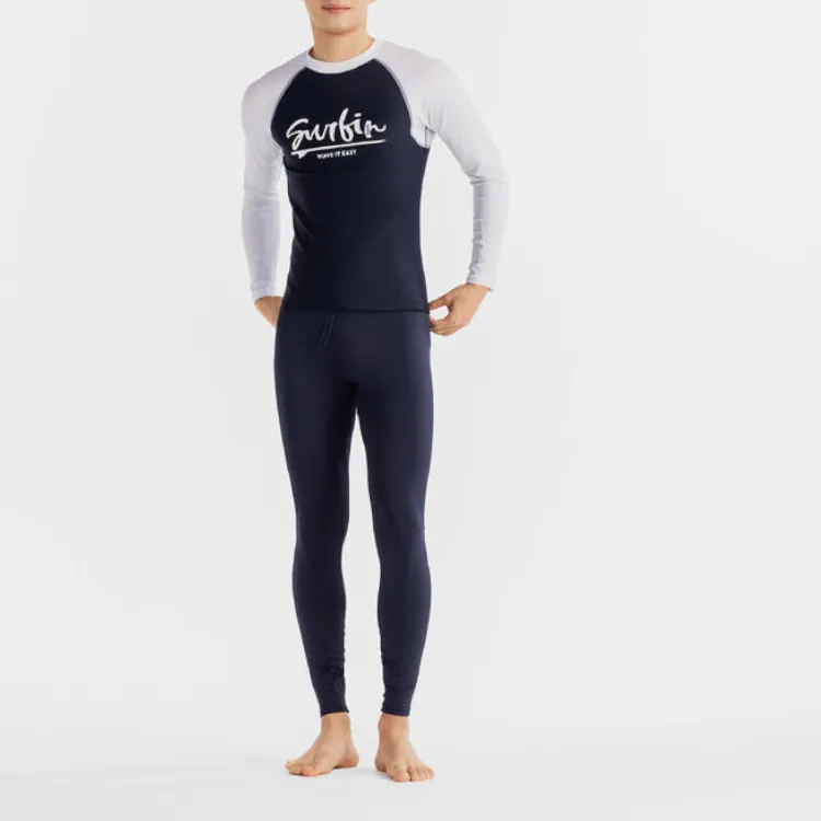 DECATHLON Diving Wetsuits Men's Gray Blue/Snow-1