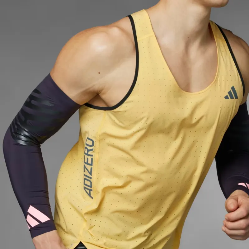 Adidas Tank Tops Men Yellow-4