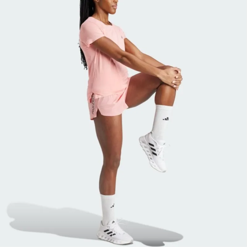 Adidas Adizero T-Shirt Women's Pink-3