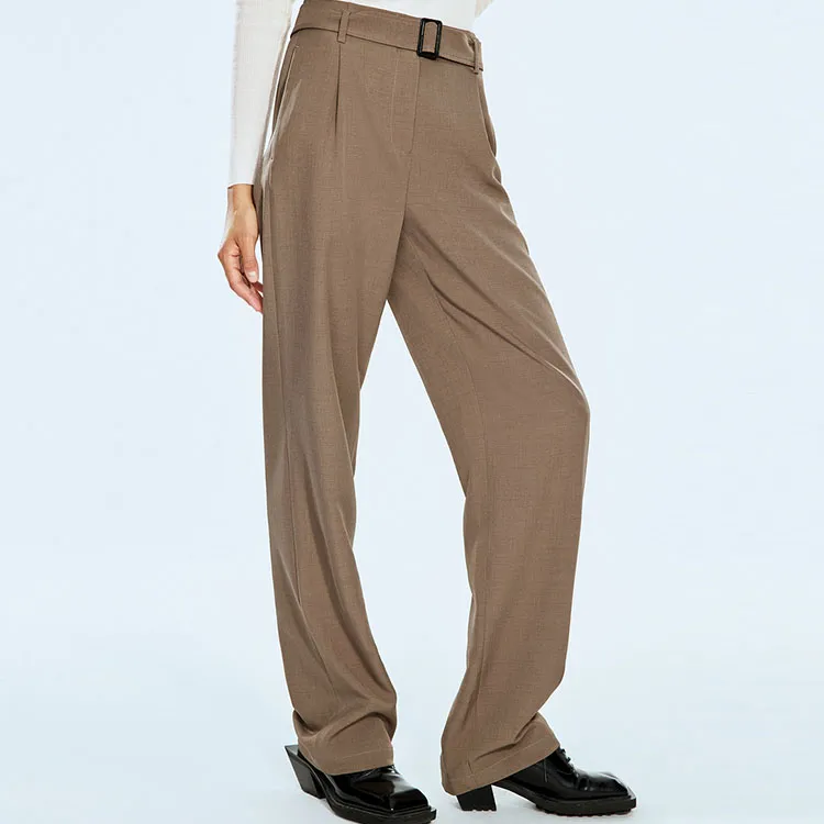 COVERINS Casual Pants Women's Light Chestnut-2
