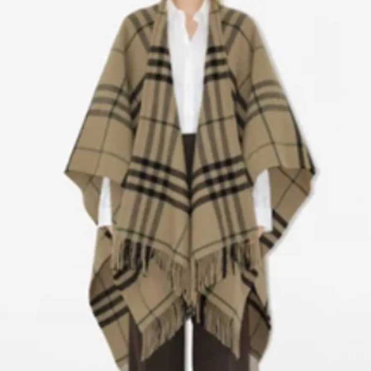 Burberry Check Cape-1