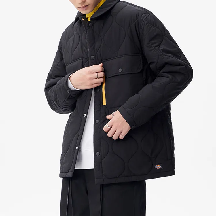 Dickies Puffer Jackets Unisex Black-2