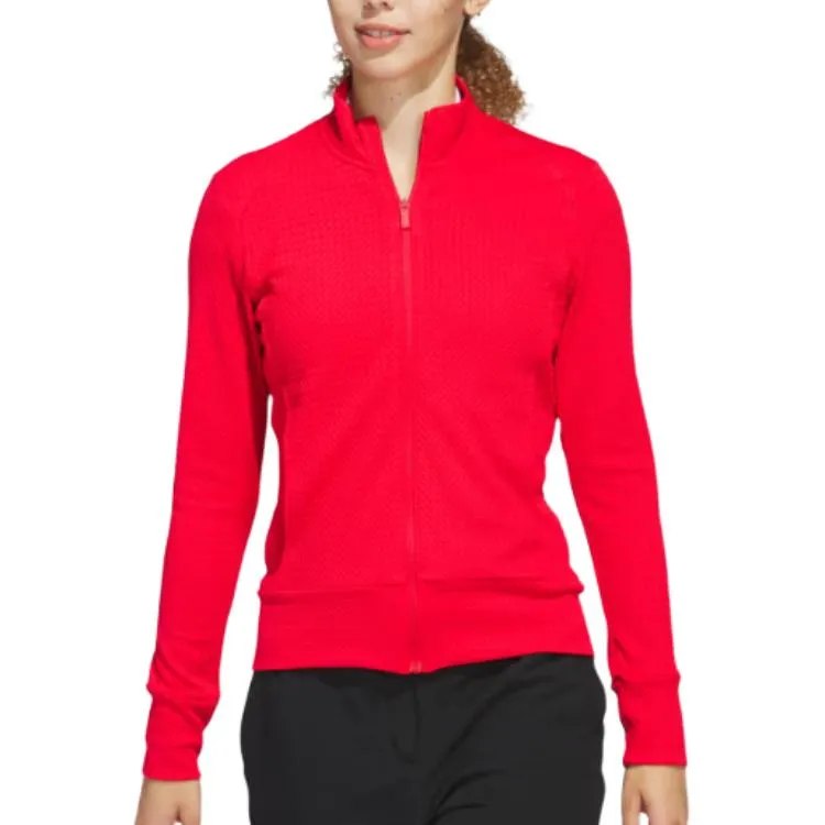 Adidas Free Shipping With AdiClub Women's Ultimate365 Textured Jacket-1