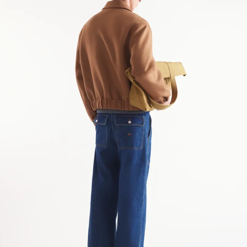 Maison Kitsune Spread Collar Jacket-3