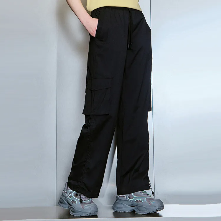 FILA FUSION LIFEFOB Collection Casual Pants Women's Jet Black-3