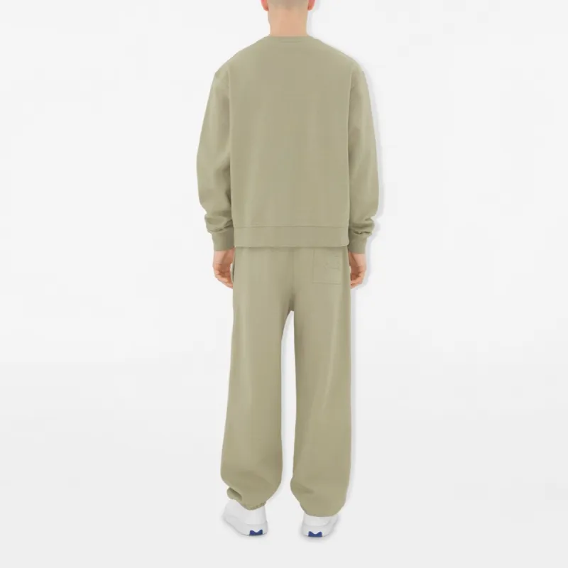 Burberry Appliqué logo Cotton Track Pants-3