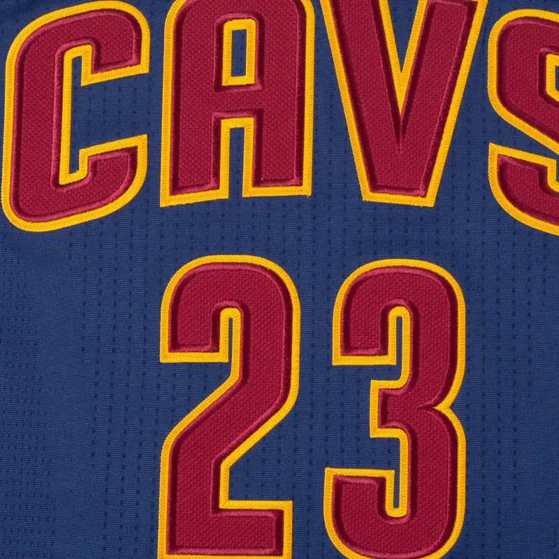 Mitchell & Ness Basketball Jerseys Unisex Navy Blue-6