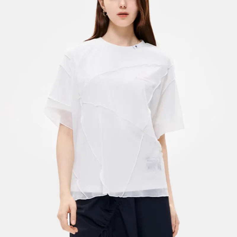 Mihara Yasuhiro X FILA X MIHARA YASUHIRO T Shirts Women's Coconut Milk White-2