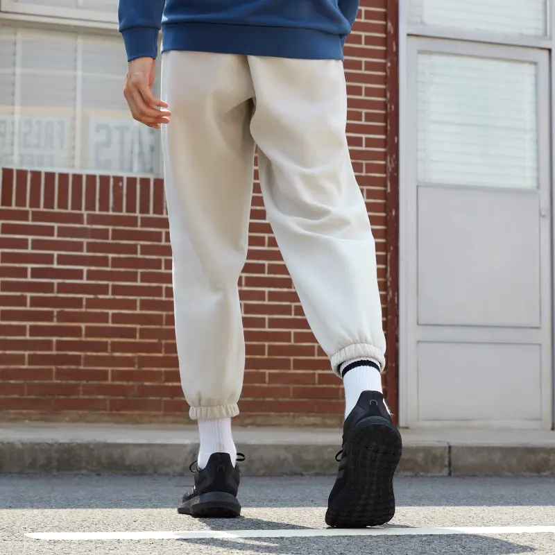 Adidas Knitted Sweatpants Men White-5