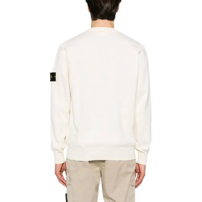 STONE ISLAND Compass Patch Crewneck Jumper-4