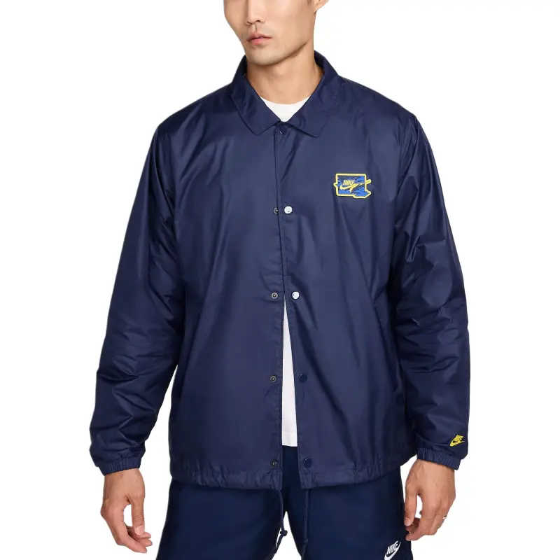 Nike Club Jacket Men's Midnight Navy/Lightning Blue-1