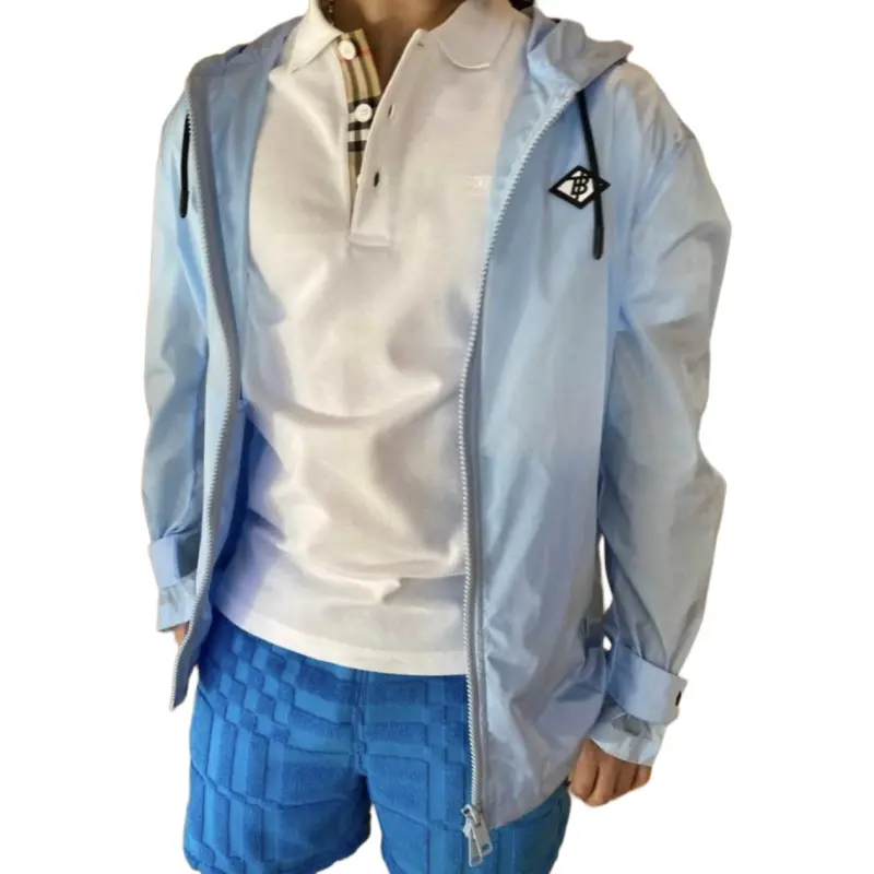 Burberry Jackets & Coats Men's Light Blue-2