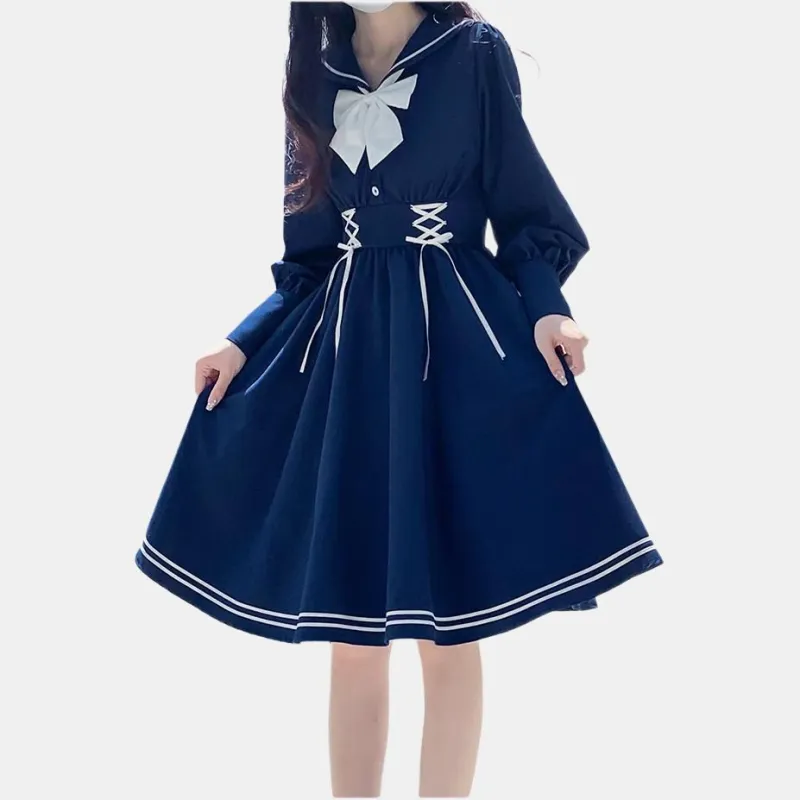 LALAJK Long Sleeved Dresses Women's-7