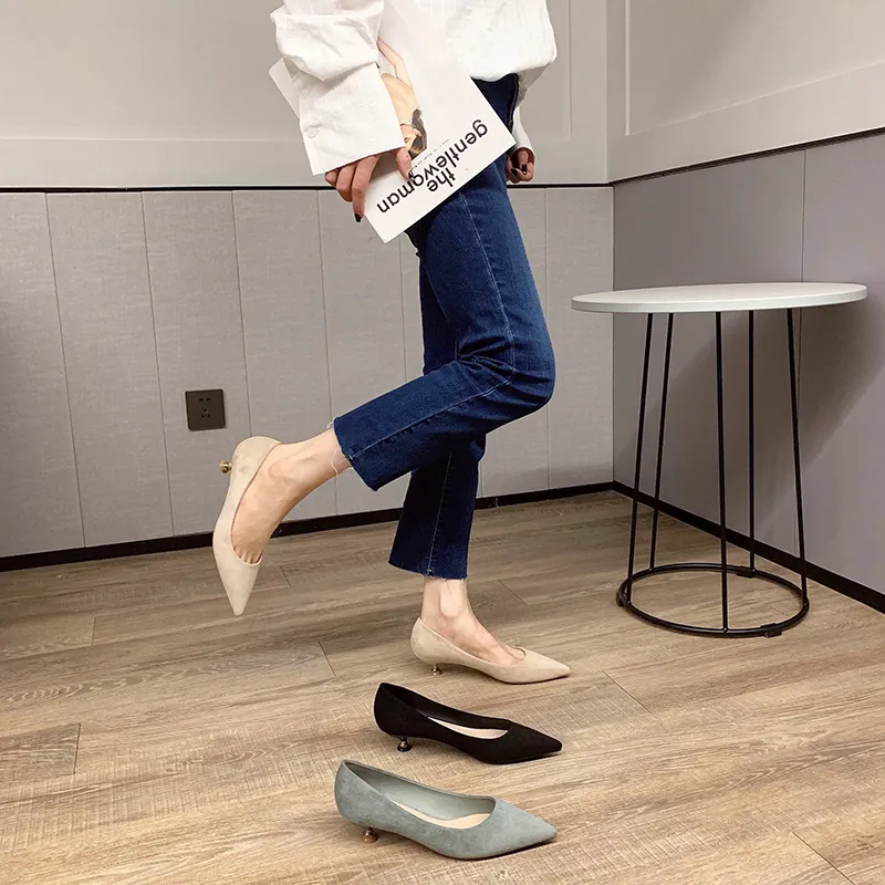Bamiti Slim Heel High Heels Women's-4