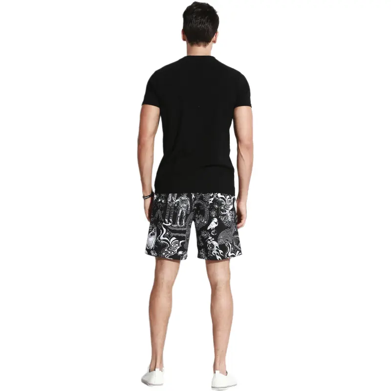 GAILANG Beach Shorts Men's Black-2