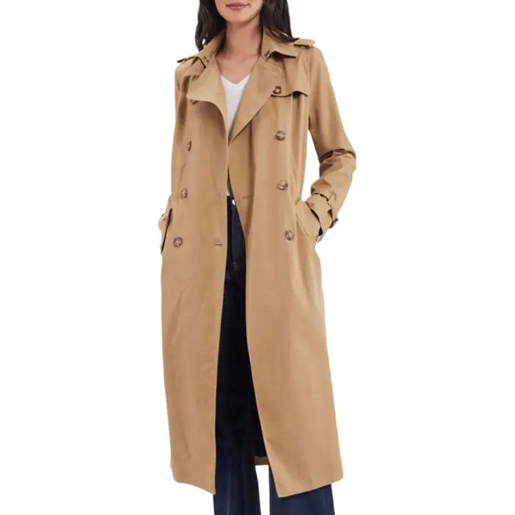 INES DE LA FRESSANGE Trench Coat Women's Apricot-2