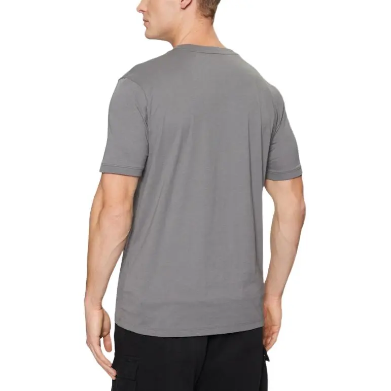 HUGO BOSS Logo patch Cotton T shirt-1