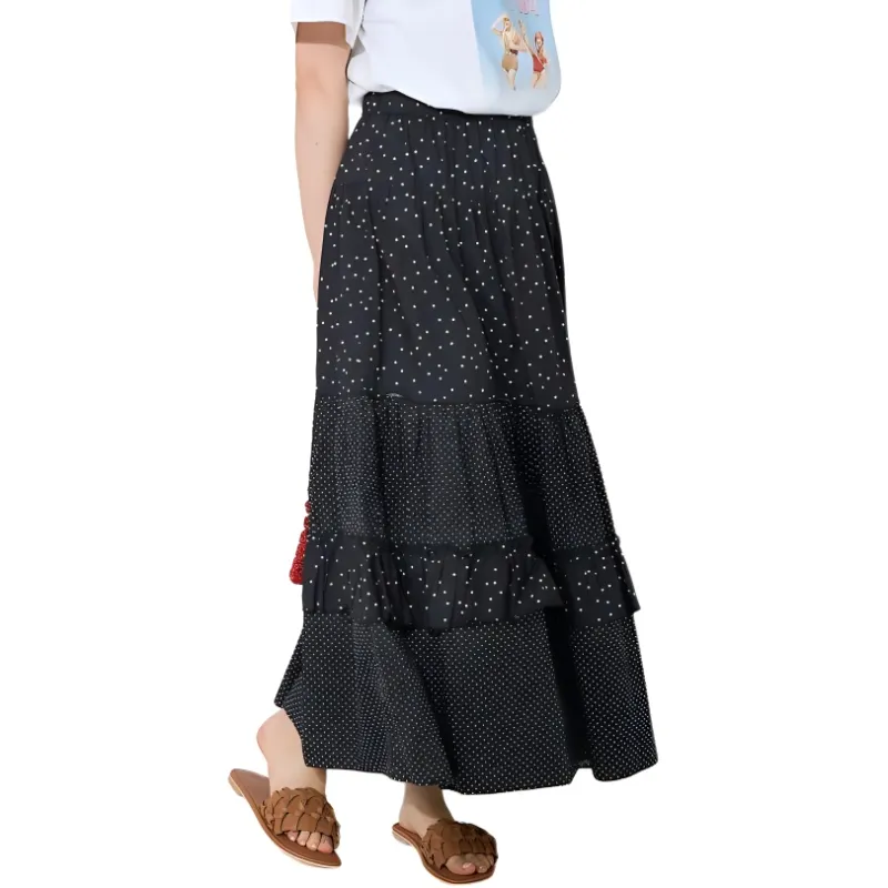 FREAK'S STORE Casual Long Skirt Women's Black-2