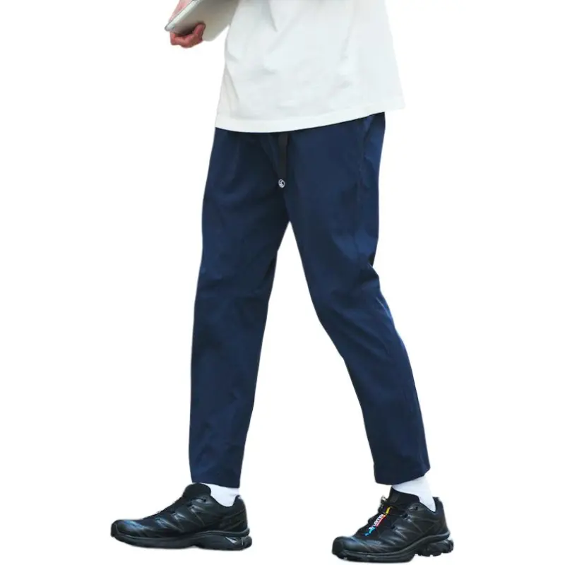 FREAK'S STORE SS25 Casual Pants Men's Marine Blue-4
