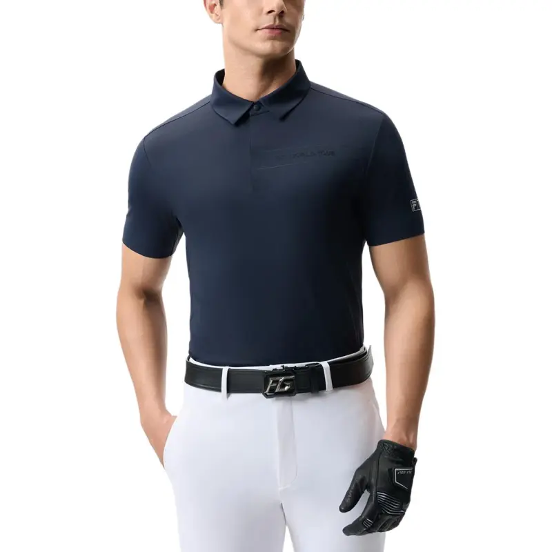FILA Golf Series Polo Shirt Men's Tide Blue-1