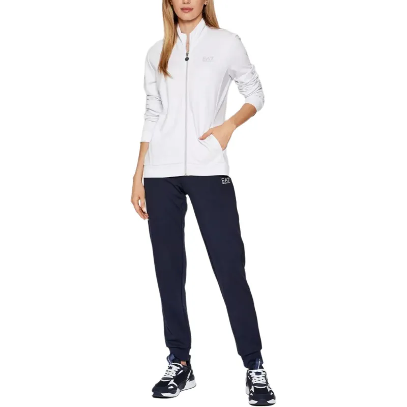 EMPORIO ARMANI Logo print Tapered Track Pants-3