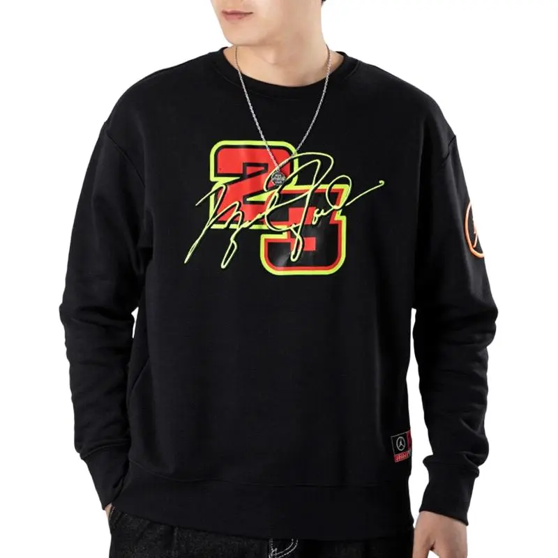 Jordan Sweatshirts Men Black-2