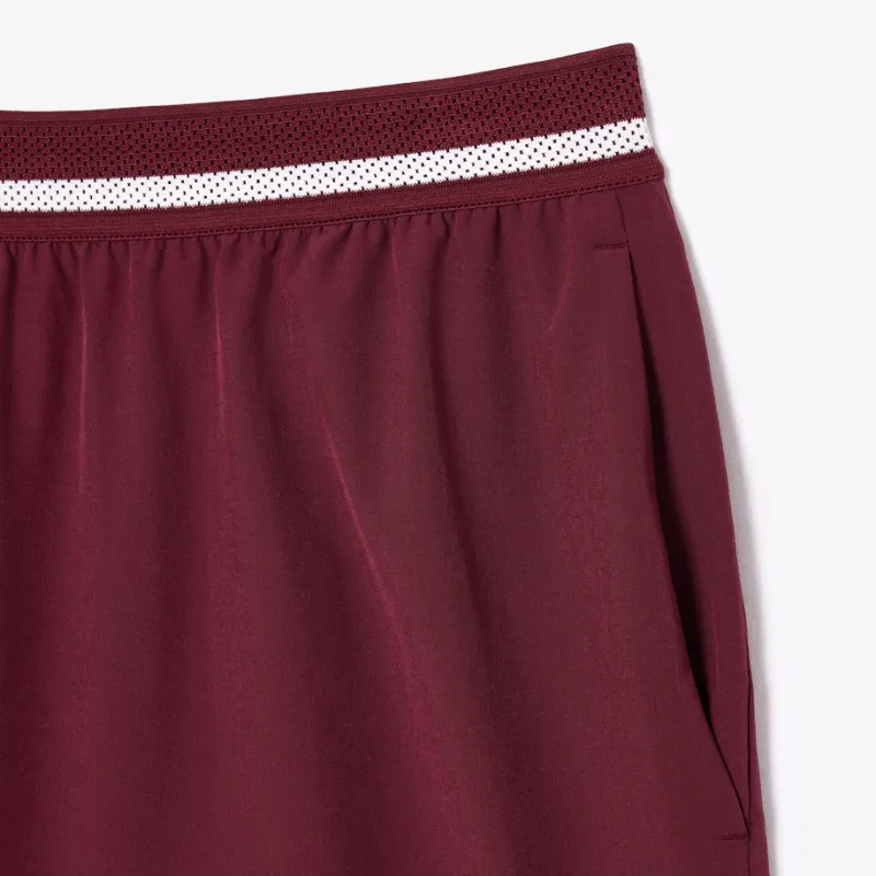 LACOSTE Embroidered Running Track Shorts-4