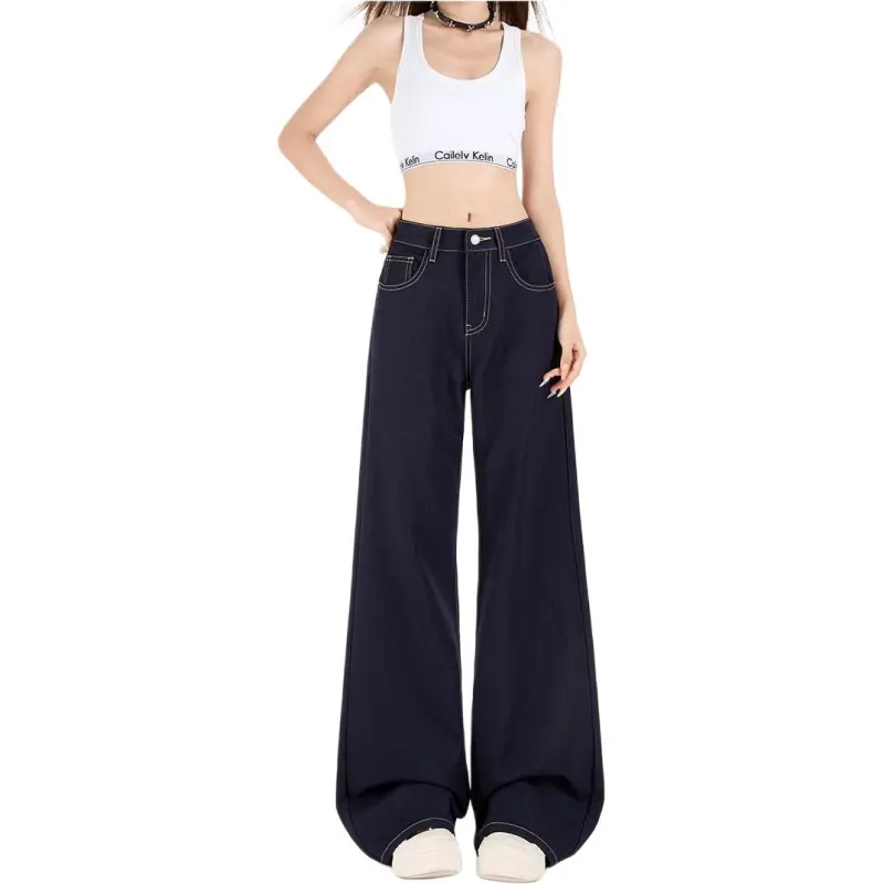 Concubine Zhu Jeans Women's Denim Blue-1