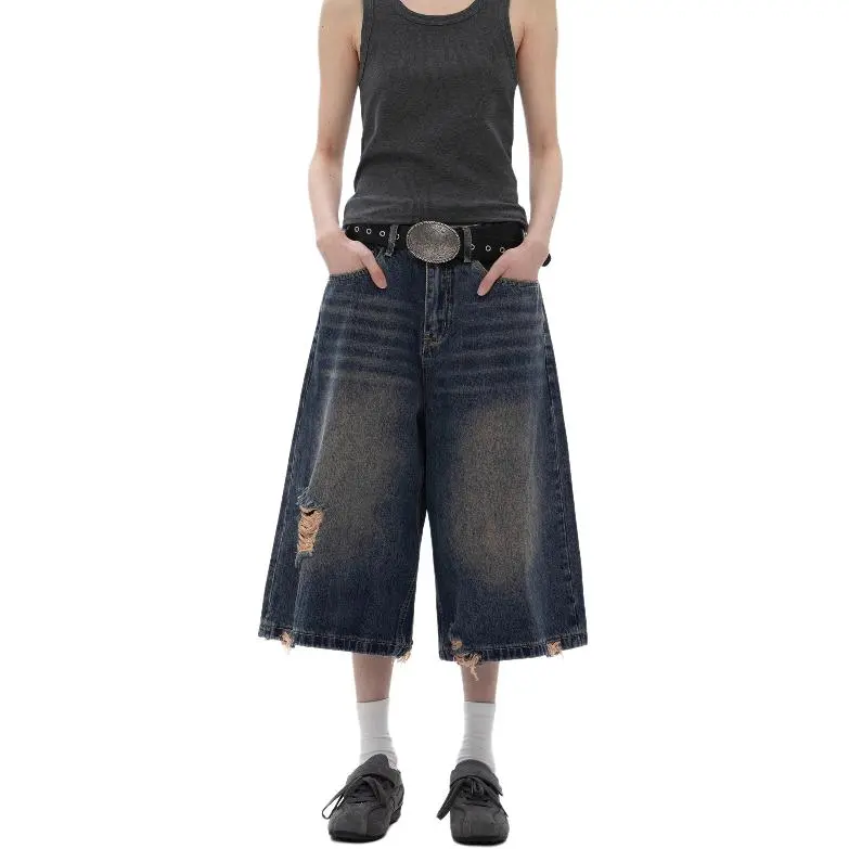 Concubine Zhu Denim Shorts Women's-1