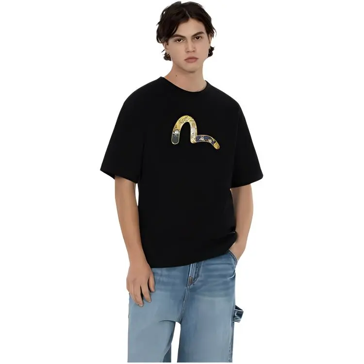 EVISU Short Sleeved T Shirts Men's-2
