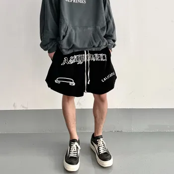Askyurself 10th Shorts Unisex Black