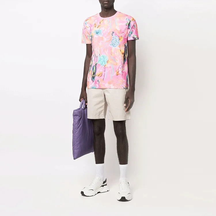 MOSCHINO T-Shirts Men Pink-1