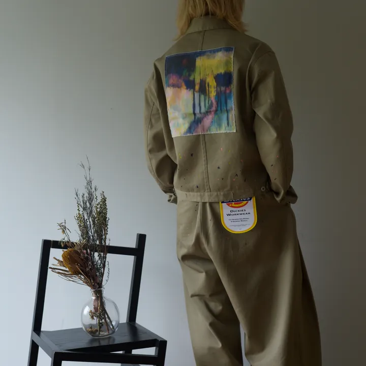 Shinyakozuka X Dickies SHINYAKOZUKA Co-branded Edition Jackets Unisex Khaki-2