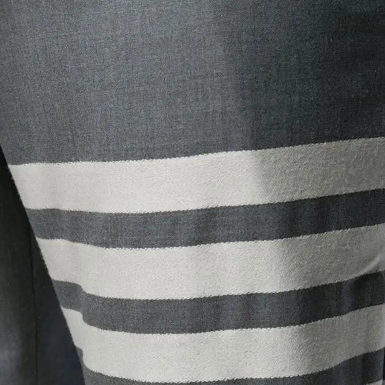 THOM BROWNE Plain Weave Suiting Track Pants-5