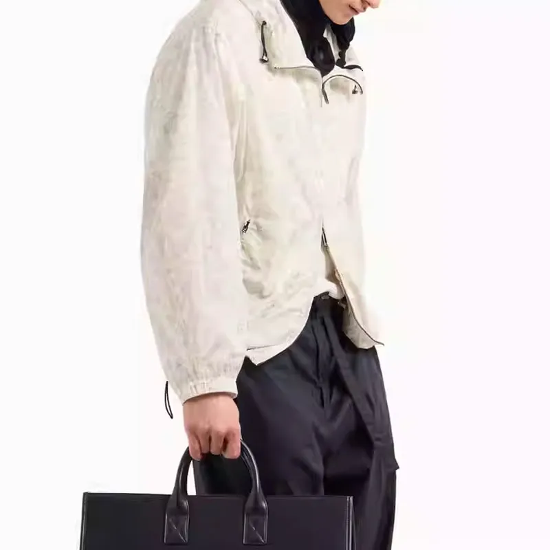 EMPORIO ARMANI Logo print Jacket-3