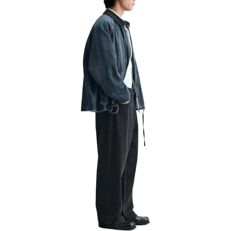 ZARA Denim Jackets Men Blue-3