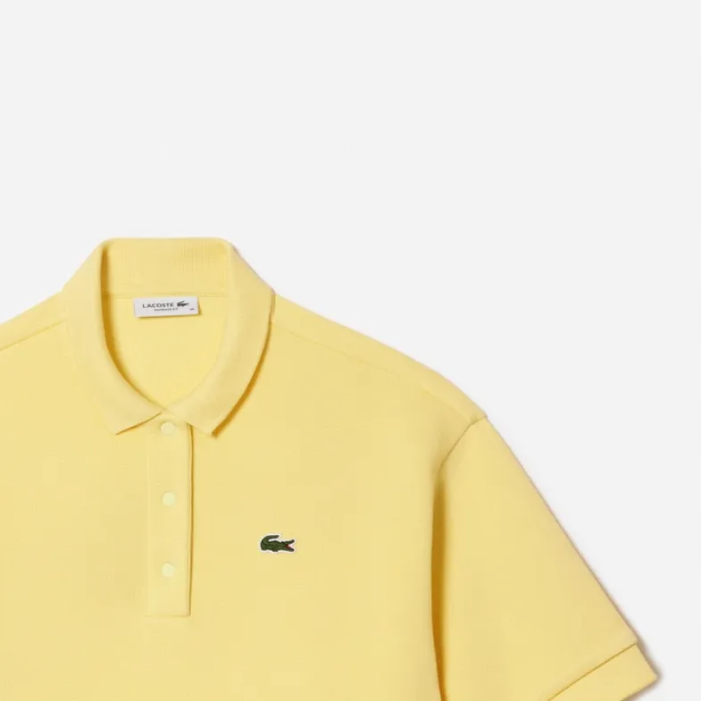 LACOSTE Polo Shirt Women's Yellow-2