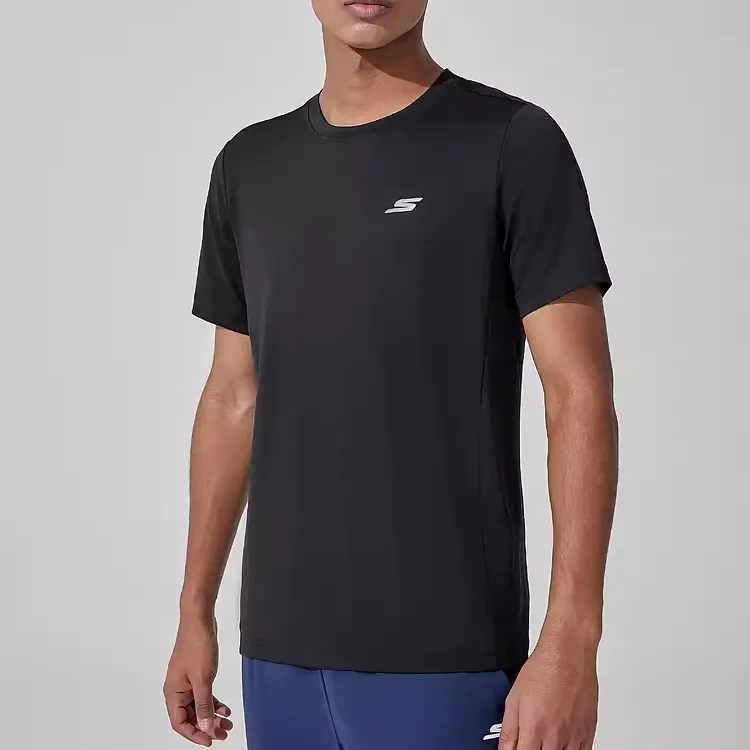 Skechers T Shirt Men's Carbon Black-2
