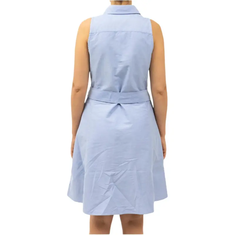 Polo Ralph Lauren Sleeveless Belted Shirt Dress-2