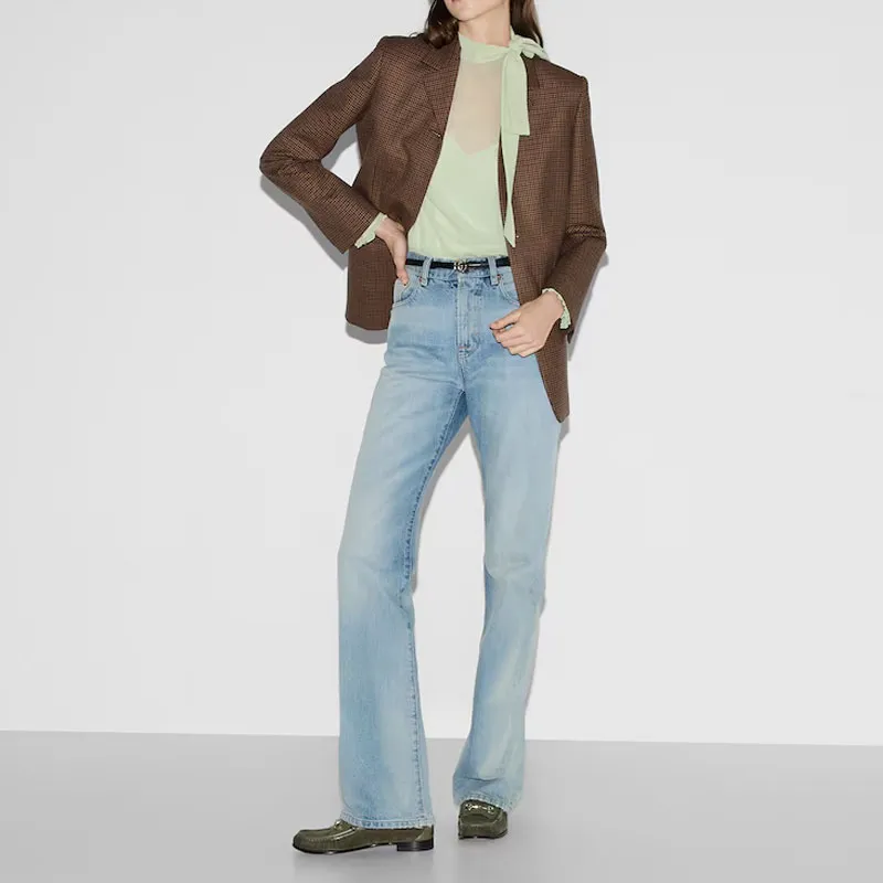 GUCCI Jeans Women's Blue-4